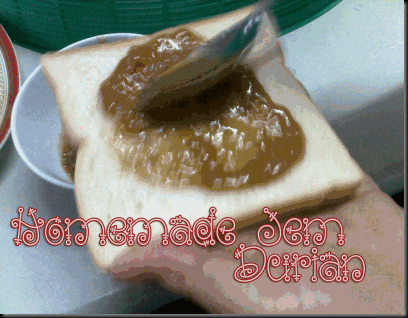 Durian jem Resepi Serawa