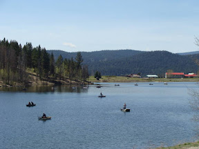 Fly Fishing Tournament on Logan Lake
