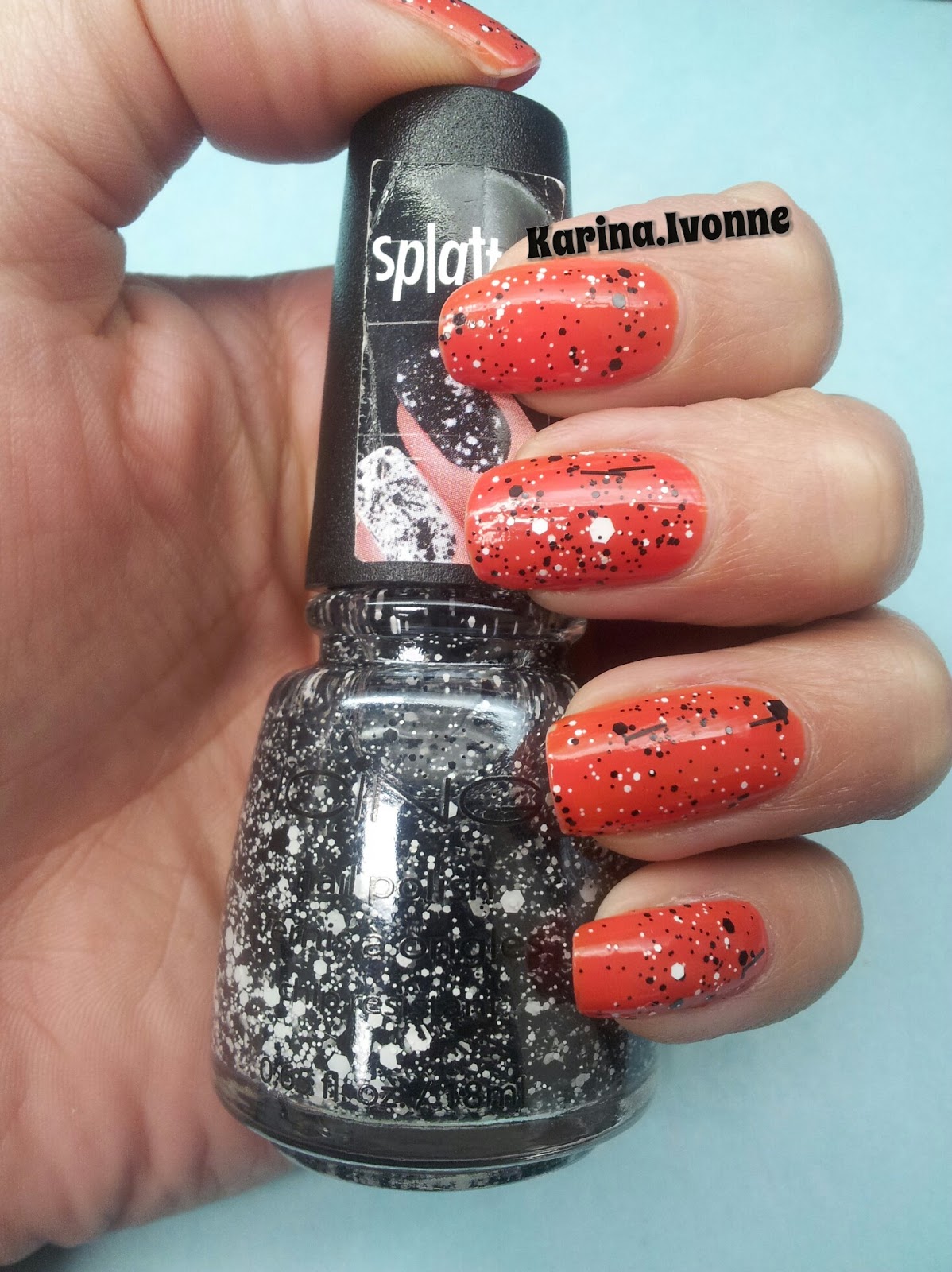 Icing by Claire's Splatter A career girl's lacquered obsession.