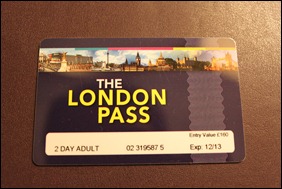 London Pass正面