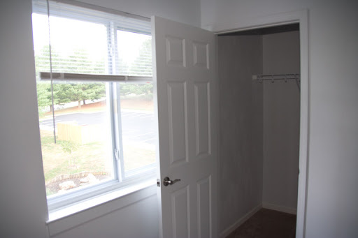 Second bedroom's view and walk-in closet