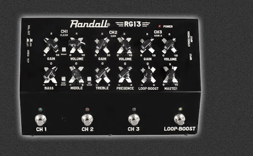 Randall introduces new RG13 Pedal amplifier