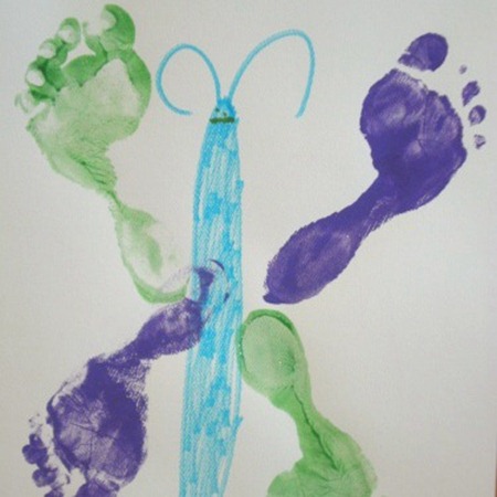 Footprint Butterfly from Moon Sprig
