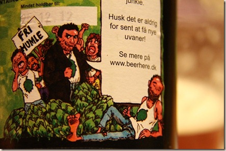 BeerHere Hopfix Label Back BeerHere Hopfix Label Back