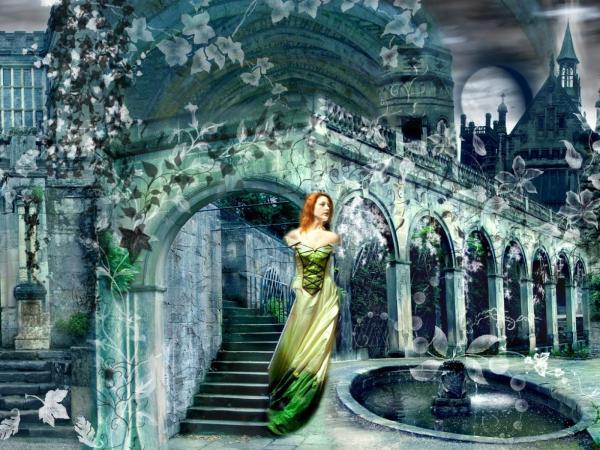 Girl In The Magic Dark Garden, Magic Beauties 3