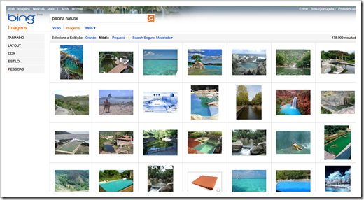 Imagens no Bing Imagens no Bing