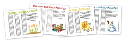 Reading Challenge Collage