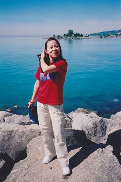 c0 Jinghong Zhao in Canada before we met