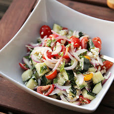 Easy Greek Chopped Salad
