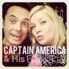 Captain America & His English Rose www.cataldolife.com