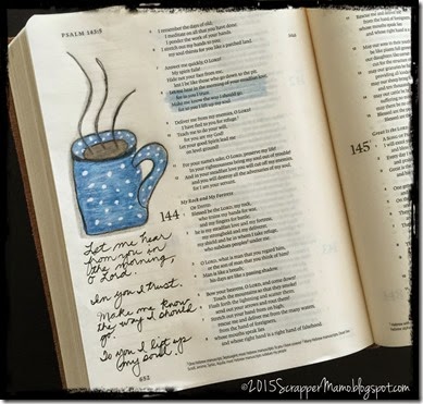 in the morning bible journaling