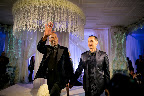 The newlyweds! The newlyweds!