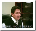 MIGUEL ÑIQUE MERINO, Sec. Gral. Col. CTE Peru
