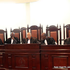 Des juges de la cour suprême de justice le 5/12/2011 à Kinshasa. Radio Okapi/ Ph. John Bompengo