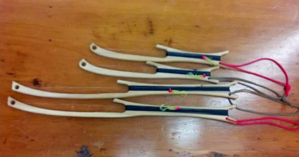 Wild Cherry Woodworks Jig sticks for ice fishing and summer pan fish!