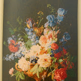 Gobelin 9163f, Bouquet Iris fonce, 150x110cm