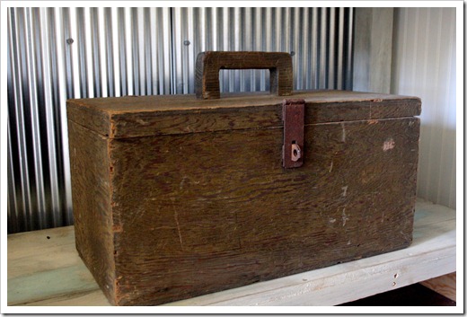 vintage tool box
