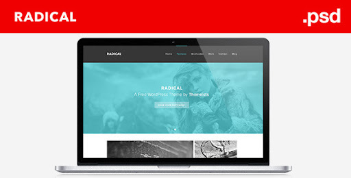 Radical - Single Page PSD Template - ThemeForest Item for Sale