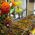 Beautiful buffet table in Nanay Bebeng Restaurant