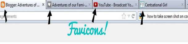 screen shot what is a favicon