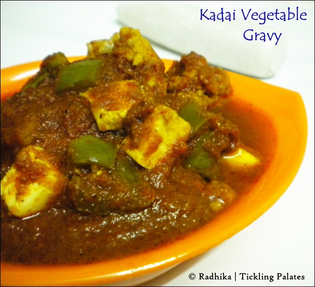 Kadai Vegetable Gravy