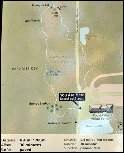 18 - Gumbo Limbo Trail Map