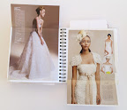 More inspiration. A full skirt on the left. And on the right, the scoop neck.