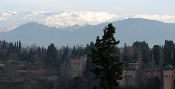 La Sierra Nevada? I think?
