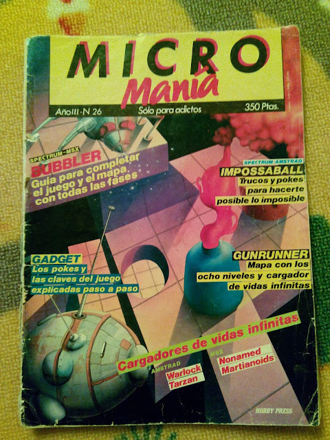 Portada de una Micromanía Portada de una Micromanía