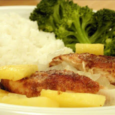 fresh pineapple chicken
