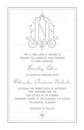 Judd and I had the pleasure of creating a wedding invitation and custom 