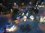 Blurry night time shot from the Riesenrad.