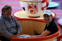 In the spinning teacups