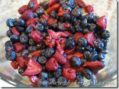 berry layer bottom of trifle