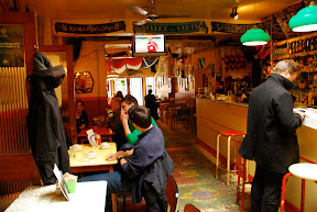 View from Back of Cafe Kick