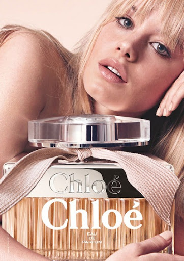  models CAMILLE ROWE POURCHERESSE become the new face of Chlo perfume 