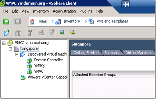 01_VM and Templates View