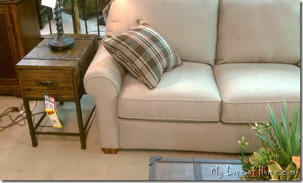 beige flexsteel sectional sofa