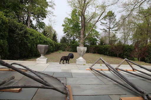 Well, Sharkey, let's think about this logically.  We know that Martha has plans for a beautiful stone walkway and formal gardens in this spot.