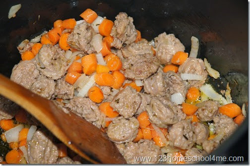 saute until veggies are tender saute until veggies are tender