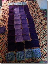 laid out squares