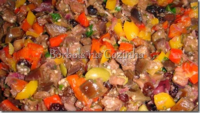 Caponata de berinjela Caponata de berinjela