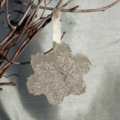 envirotex lite resin snowflake square