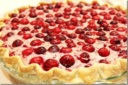 Cranberry Cheesecake Pie {createdbydiane}