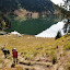 Leaving the first campsite for the easy walk to Kelimati campsite