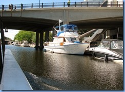 6602 Ottawa Rideau Canal - Paul's Boat Lines - Rideau Canal Cruise - boats at the Rideau Canal Dock with Mackenzie King Bridge in background