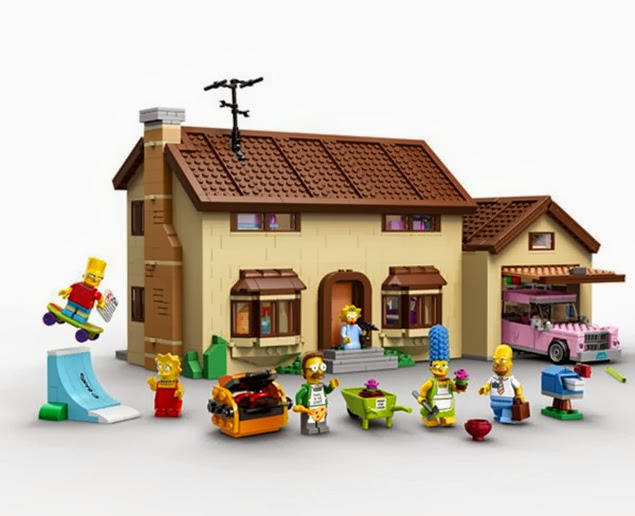 Spass und Spiele: Das Simpsons Haus von Lego ist ein echtes Kunstwerk