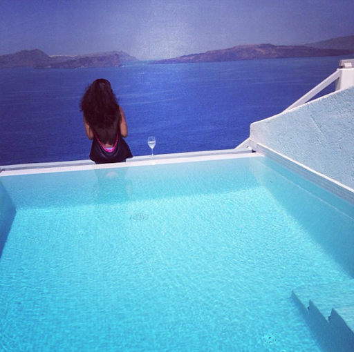 PHOTOS: Sylvia Nduka And Ene Maya's Vacation in Santorini Greece 18