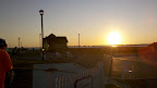 Cycle NC 2011 - The sun rises over the marshes....I was hung over big time....but it's time to ride.