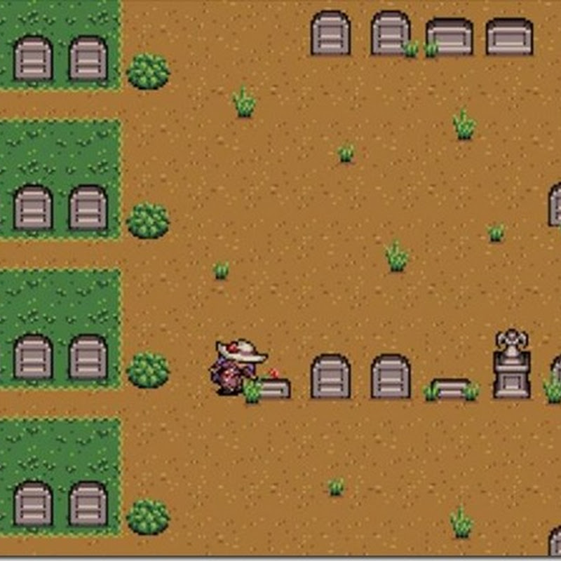 Ein Videospiel, in dem Sie durch einen Friedhof schlendern und schauen